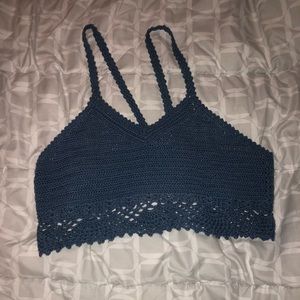 Crochet crop top